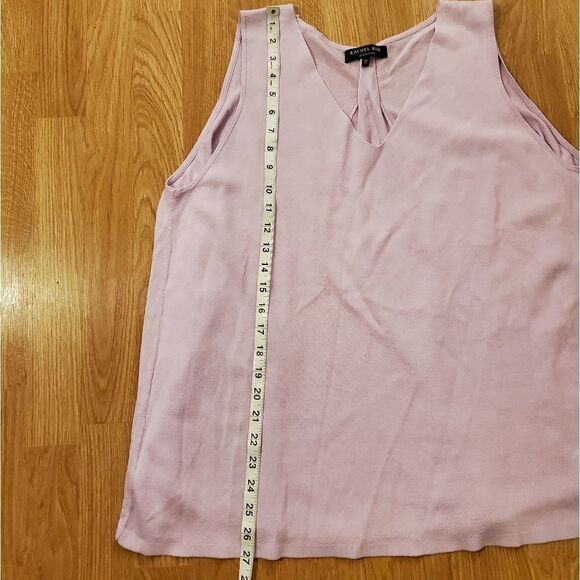 Rachel Roy V-Neck Knit Swing Top size 2X in Lavender - NEW - Picture 8 of 12